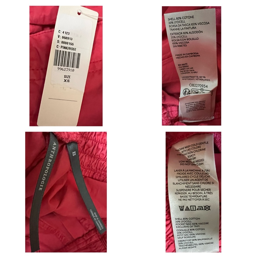 Anthropologie Ruched Gaucho Pants XS - Picture 15 of 15